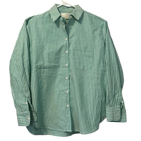 Trovata Birds Of Paradis Classic Button Up Shirt Women‎ Size XS Designer Modern - Picture 1 of 14